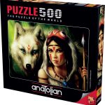 Anatolian Puzzle Warrior Princess Design 500Pcs #3600.
